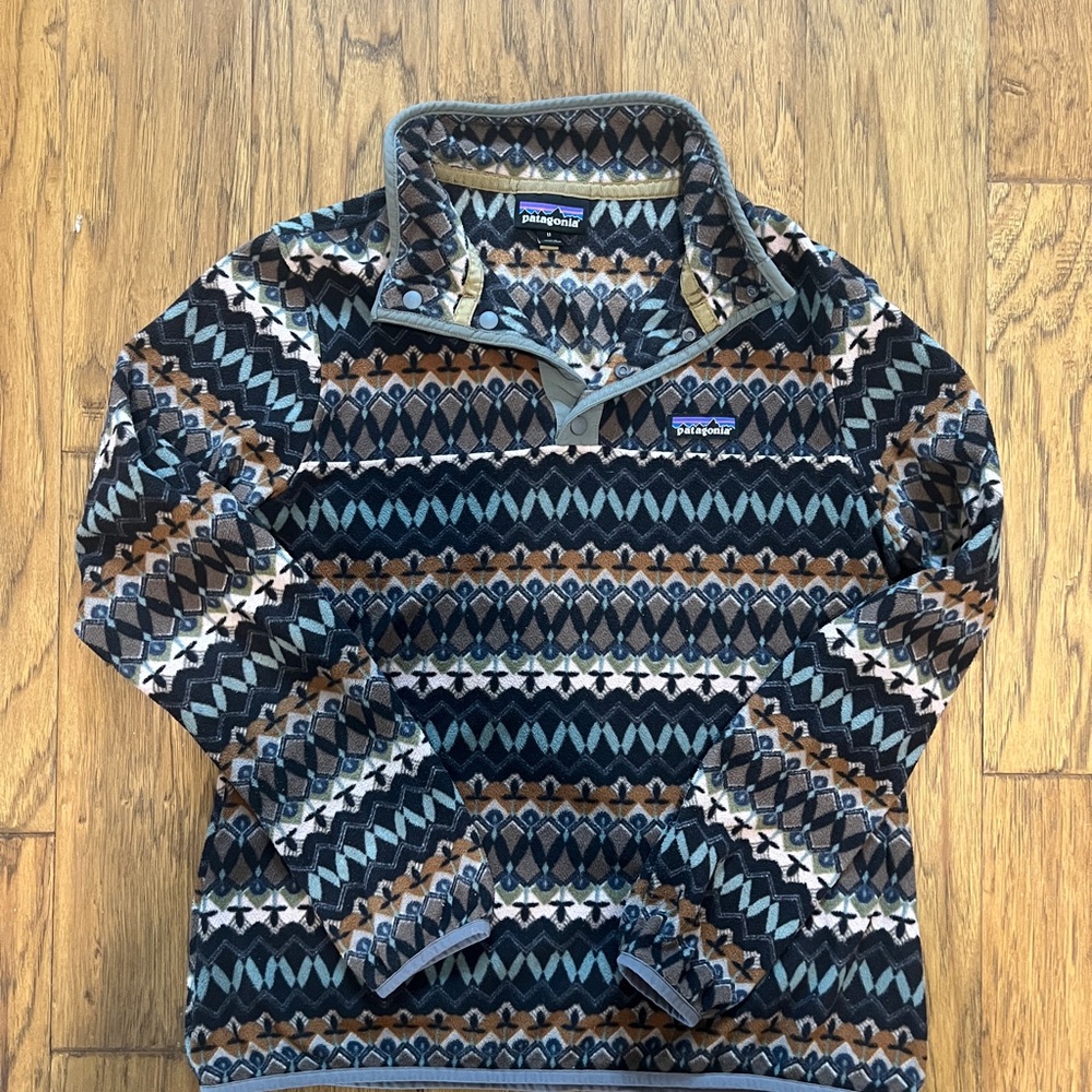 Patagonia Women’s Lightweight Synchilla Size M